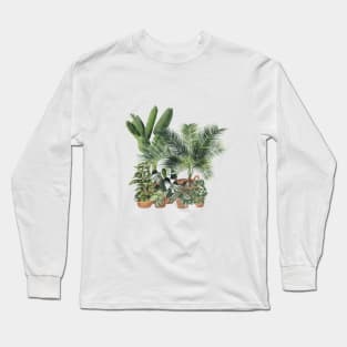House Plants Illustration 17 Long Sleeve T-Shirt